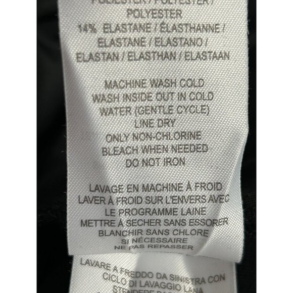 Lyssé Metallic Coated Baby Boot Knit Denim in Metallic Cocoa - Sz L - NWT - Picture 12 of 12